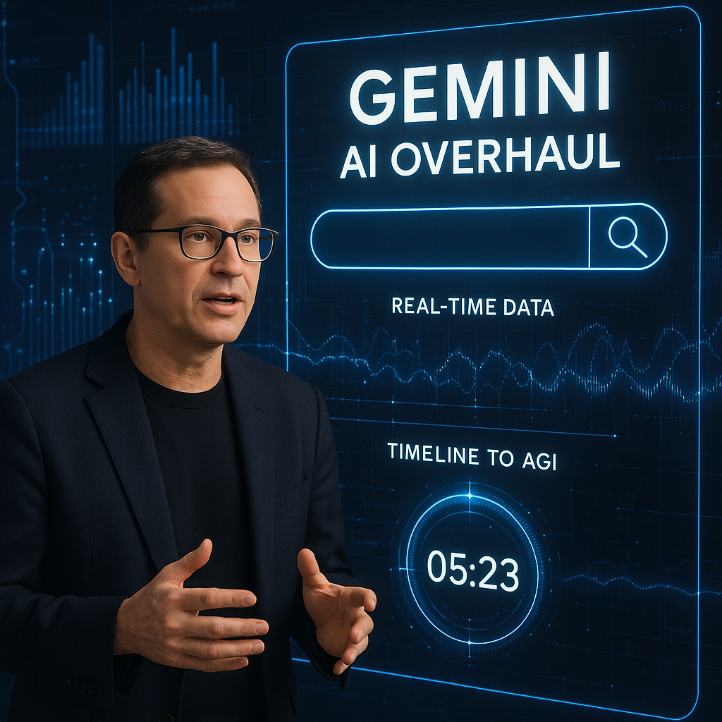 Sundar Pichai on Google’s AI overhaul, Search changes, and AGI timeline