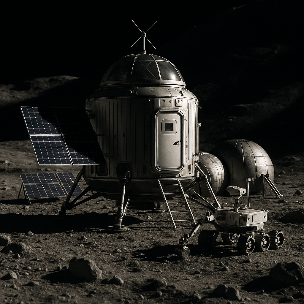 NASA Reveals Lunar Base Plan at Moon’s South Pole